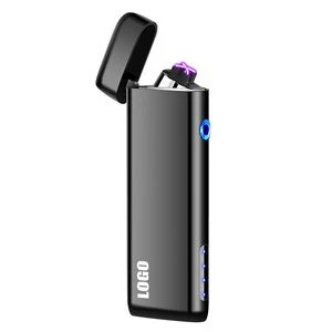 Elegant Dual Arc Lighter With Power Indicators 1