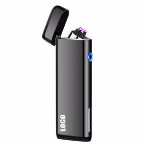 Elegant Dual Arc Lighter With Power Indicators