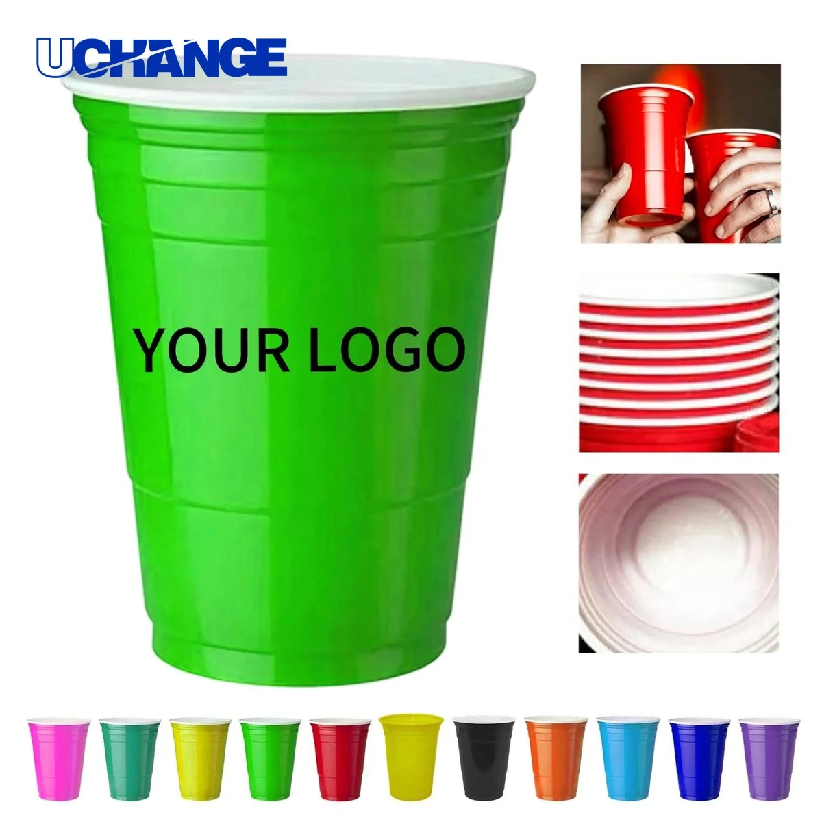 16 oz Shatterproof Plastic Cup 1