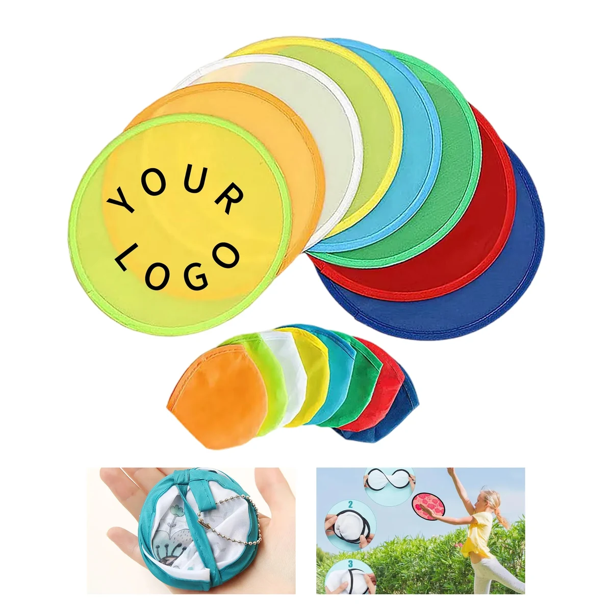Nylon Flying Disc Cooling Fan 1