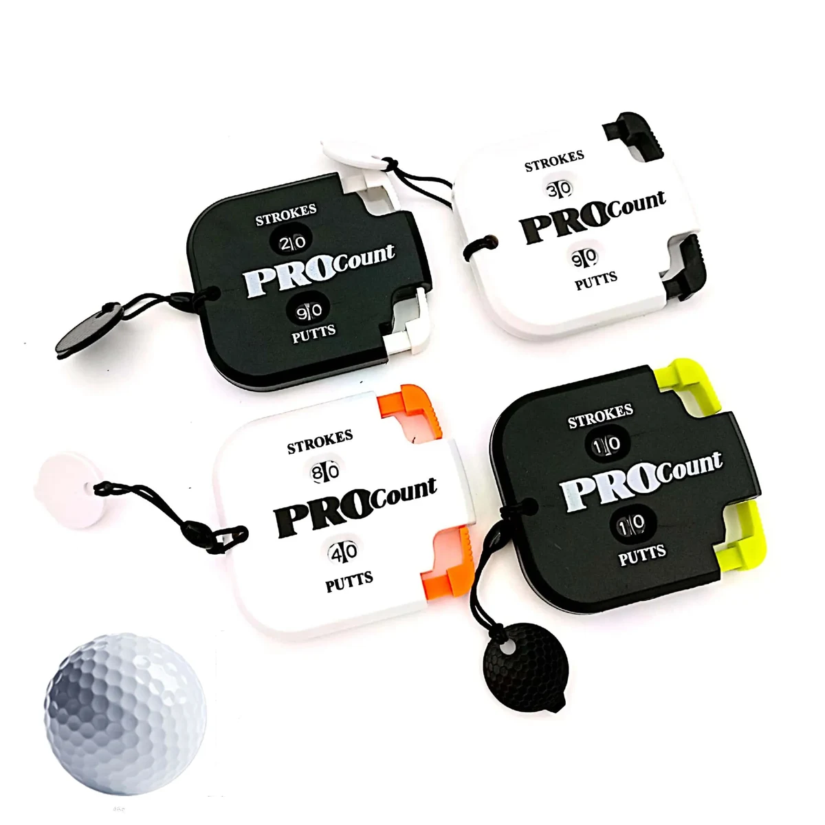 Golf Score Indicator 2 Player Stroke Counter Clicker 1
