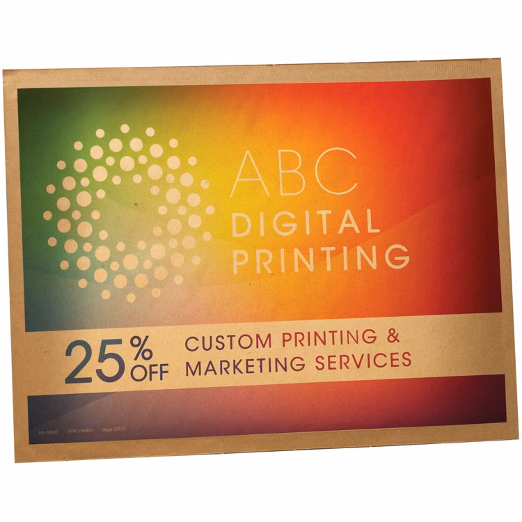 Full Color Natural Brown Paper Bubble Mailer (9.5" X 14.5")