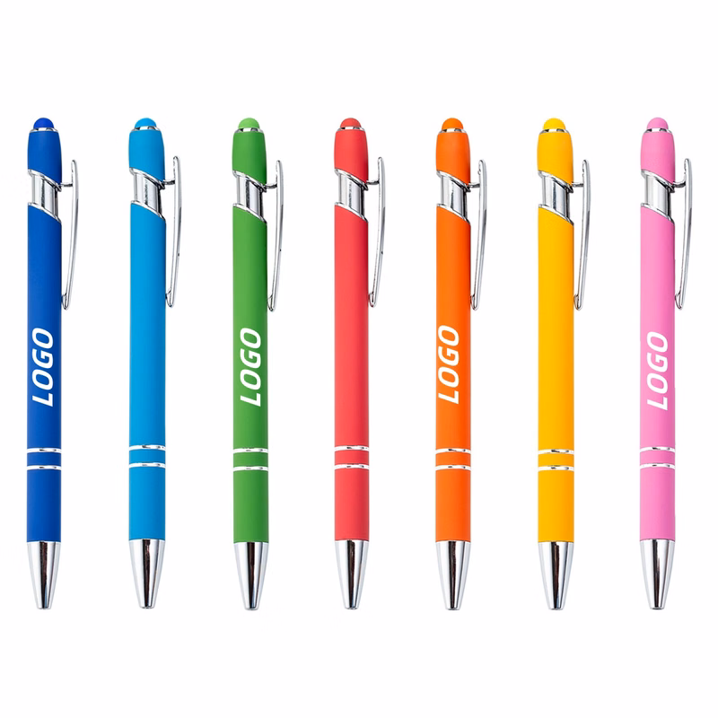 Press the ballpoint pen