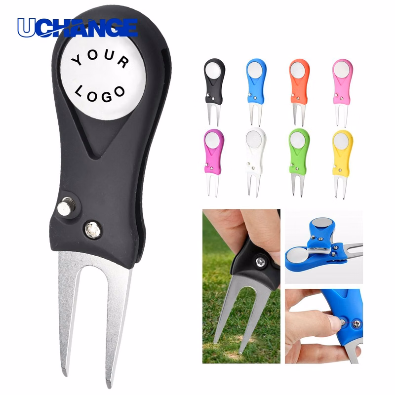 Pocket Size Folding Golf Divot Tool