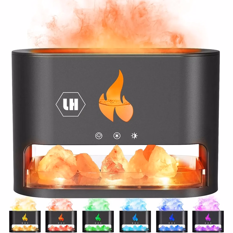 Flame Humidifier Aromatherapy Essential Oil Diffuser