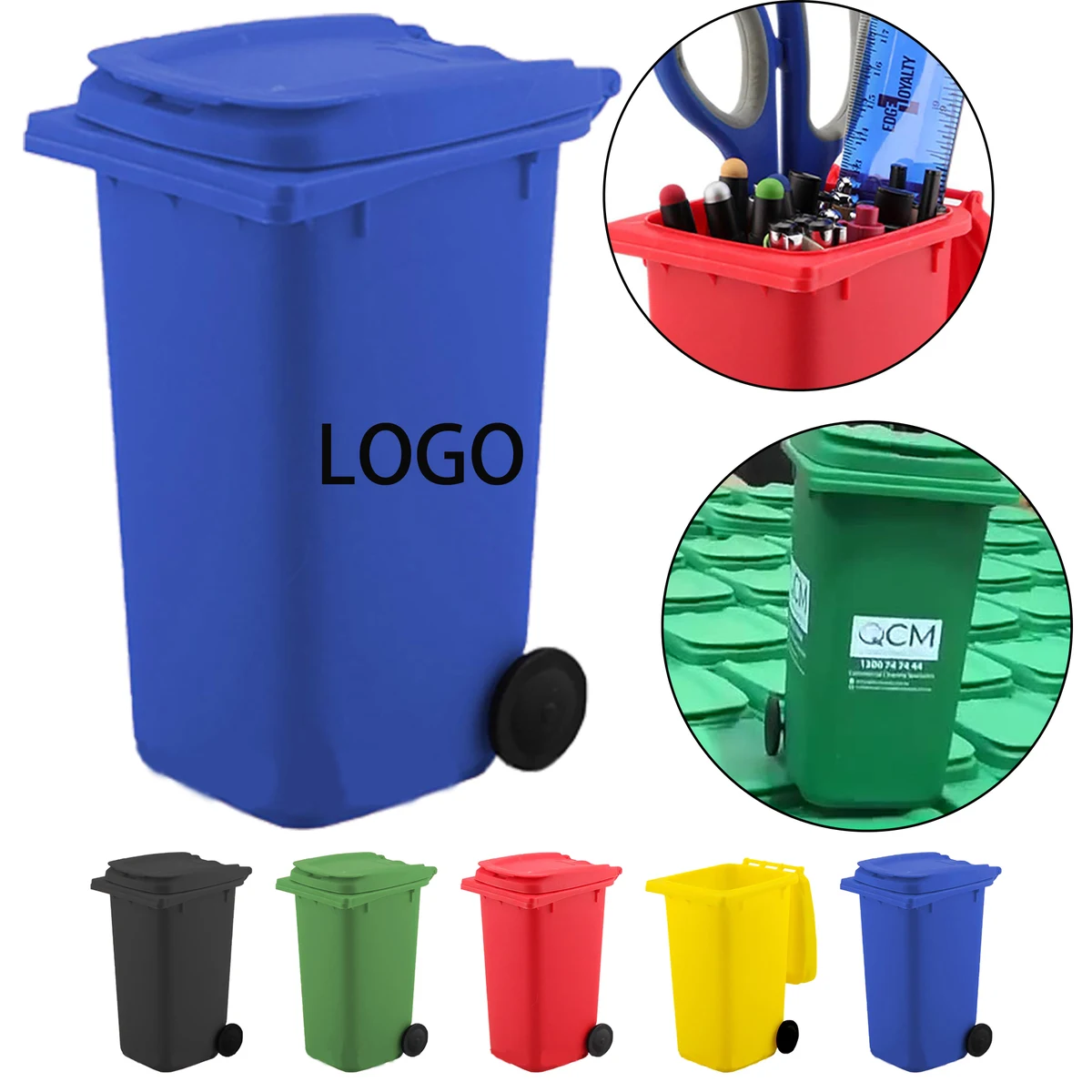 Trash Can Pen Holder 1