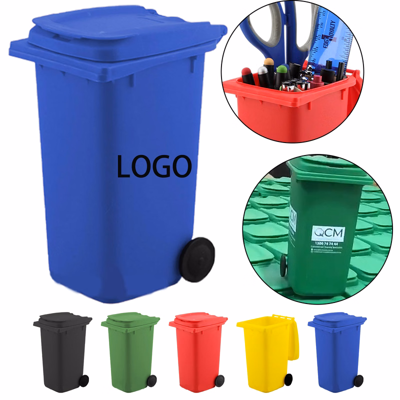 Trash Can Pen Holder