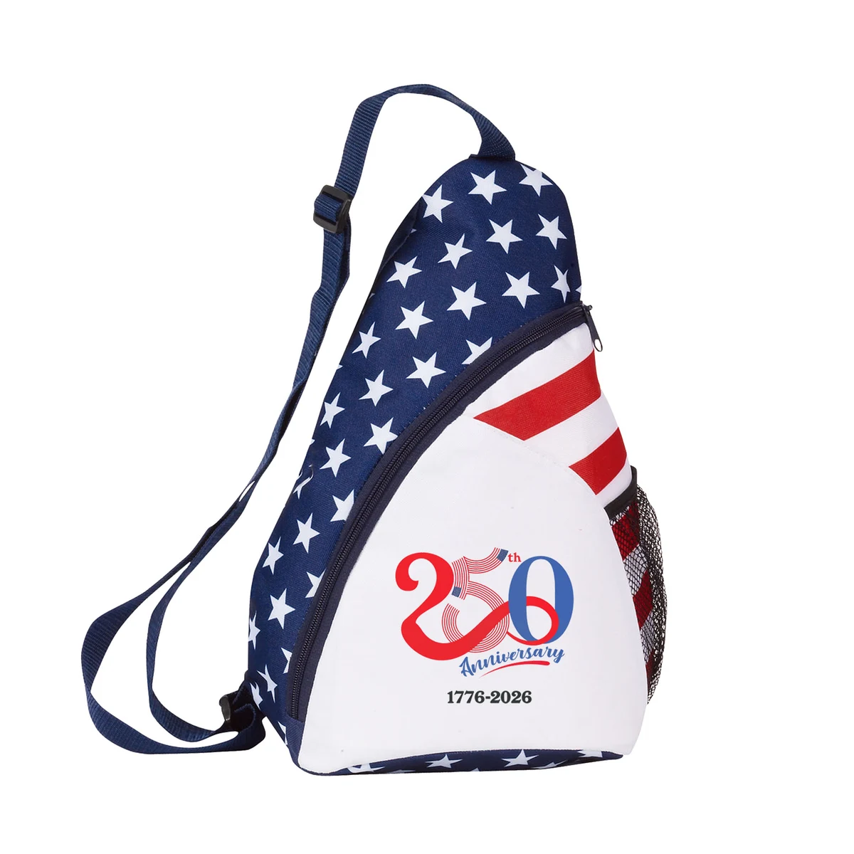 600 Denier Patriotic Sling Backpack(Bag, Backpack, Sling Backpacks) 1
