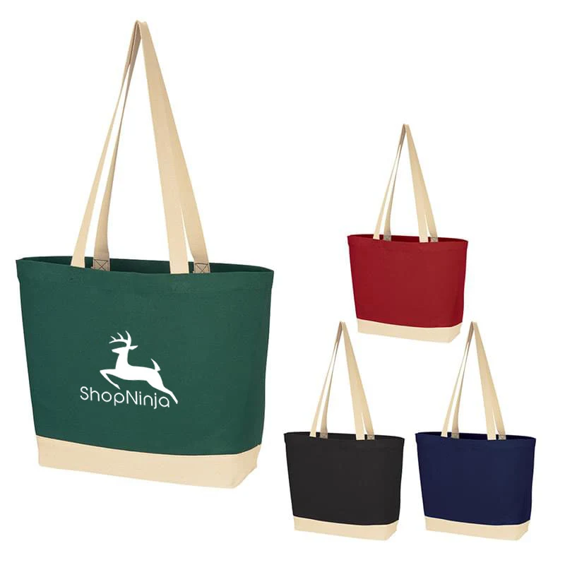 Charlie Cotton Tote Bag, custom tote bag with logo imprint 1