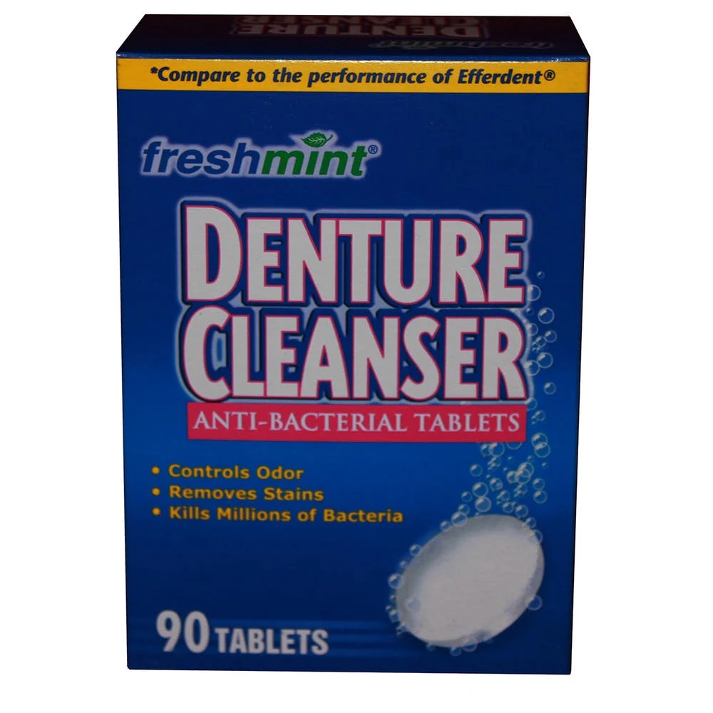 Denture Cleanser Tablets - 90 Count 1