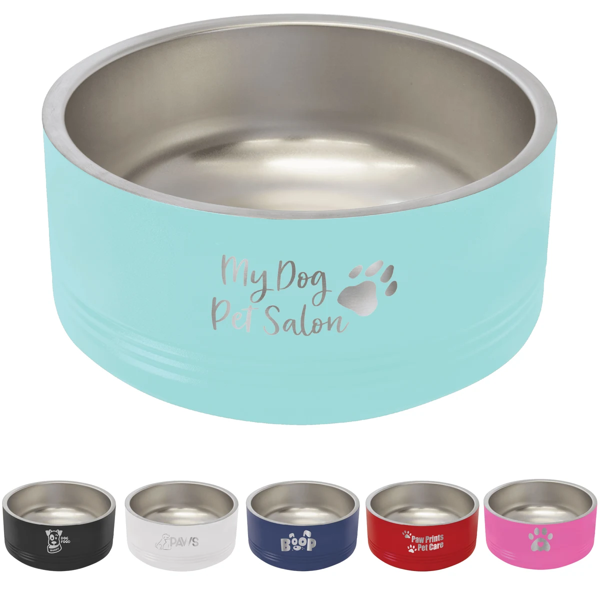 Polar Camel 32oz Black Pet Bowl 1