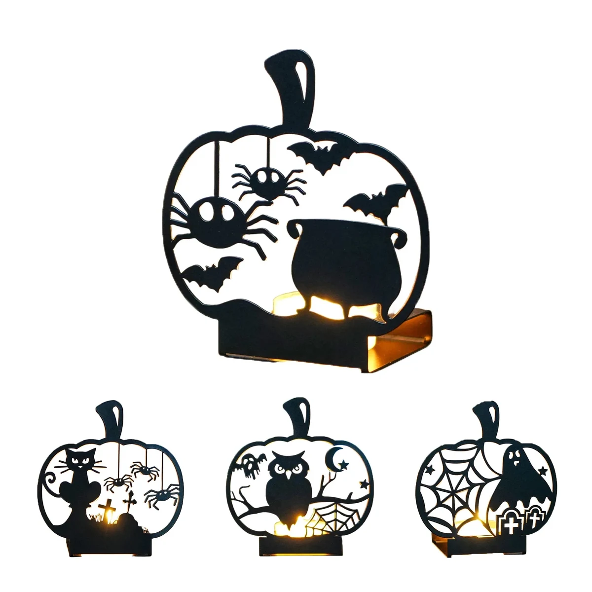 Halloween Candle Holder Cute Style 1