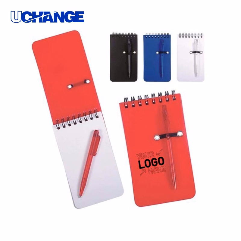 Mini Spiral Notebook with Pen Set
