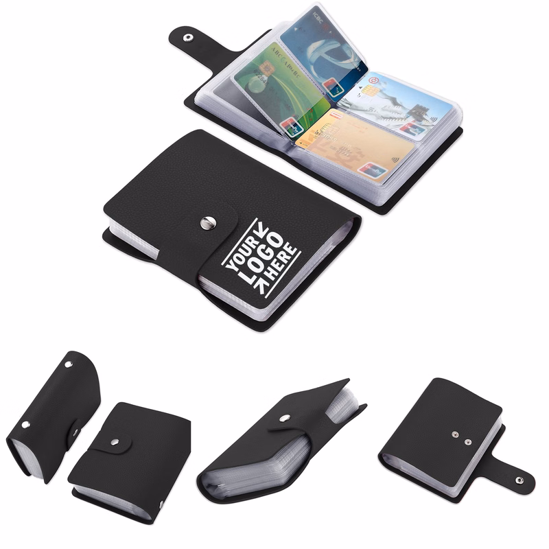 Business Card Organizer with 60 Card Slots