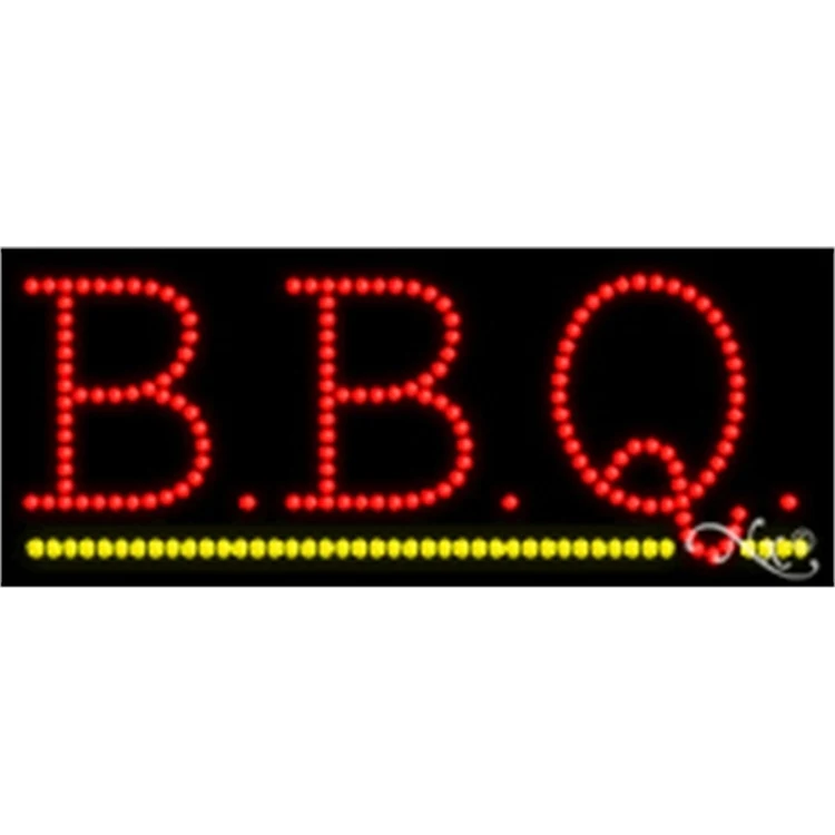 B.B.Q. LED Sign 1
