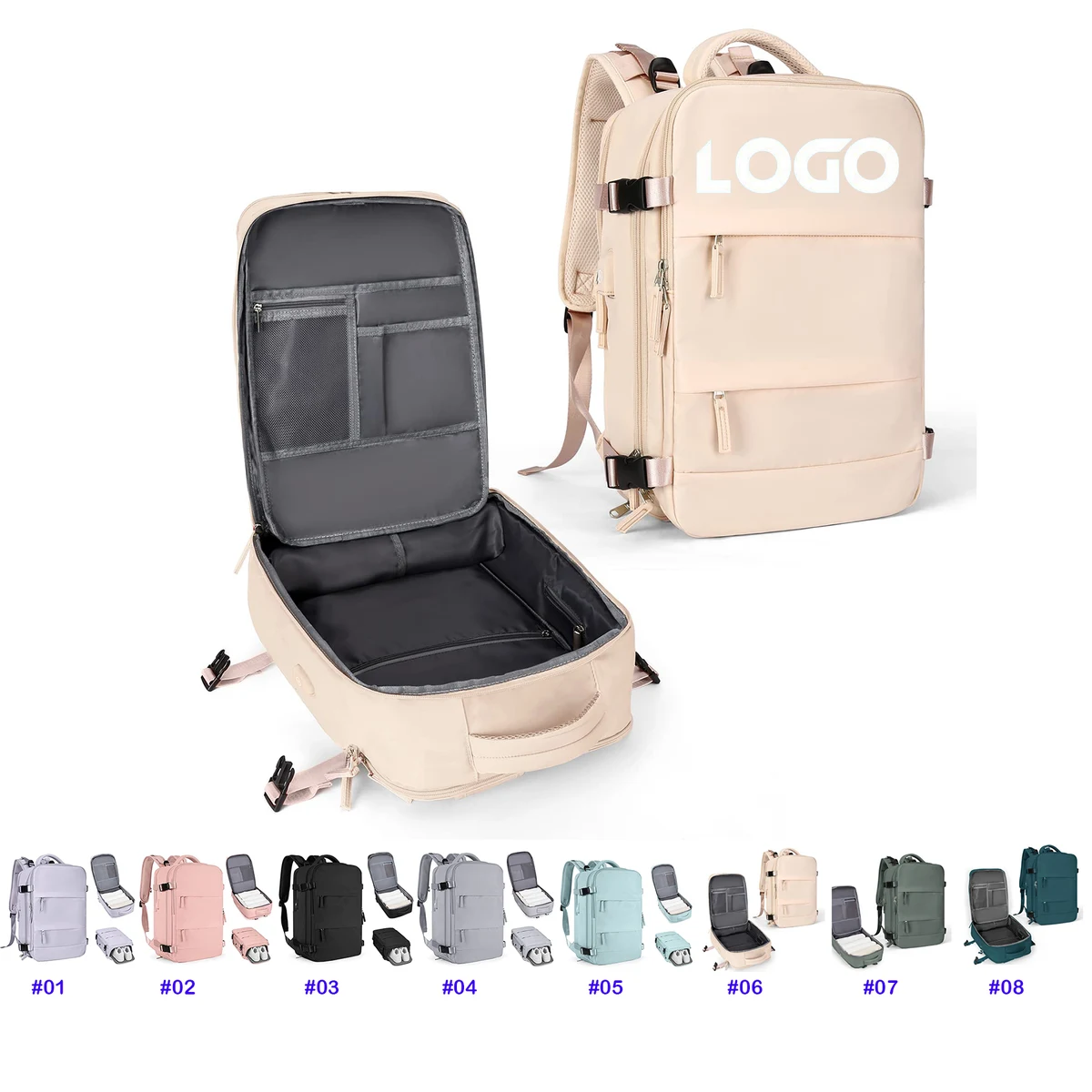 Large Casual Travel Backpack 1