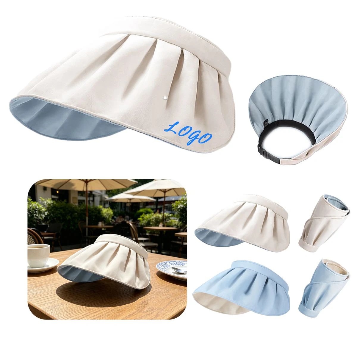 Foldable Shell Sun Cap 1