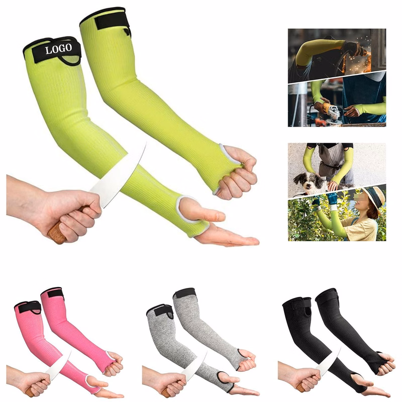 Cut Resistant Thumb Hole Farmers Sleeves