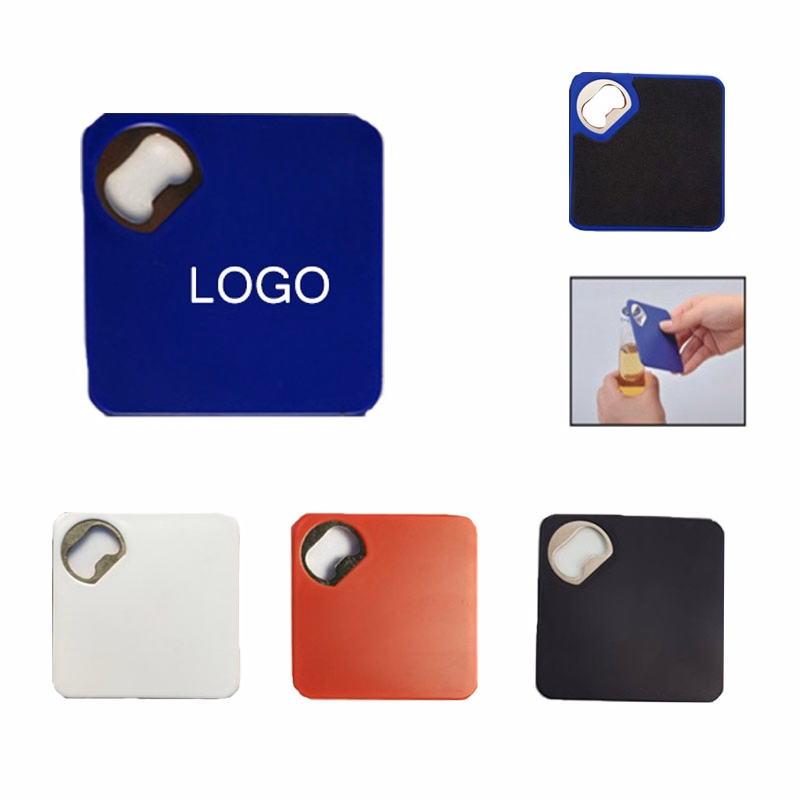 ValuePlus Square Coaster and Bottle Opener