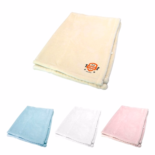 Custom Pastel Baby Blanket