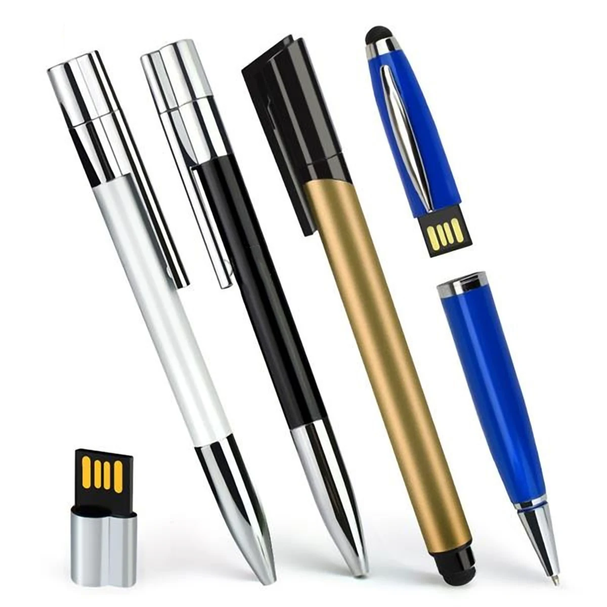 8 GB Metal USB Flash Drive Pen Combo 1