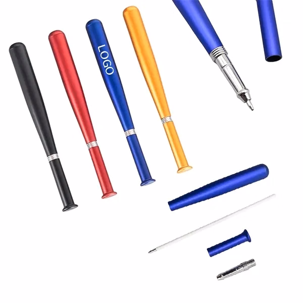 ABS Plastic Baseball Bat Pens with Set