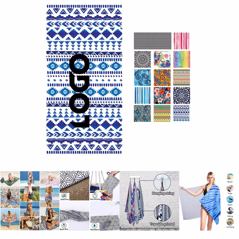 Microfiber Pool Sandproof Beach Towel