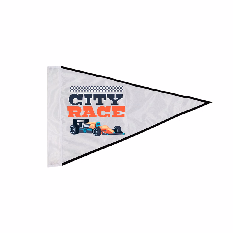Triangle Flags (1' x 1') - Double Sided