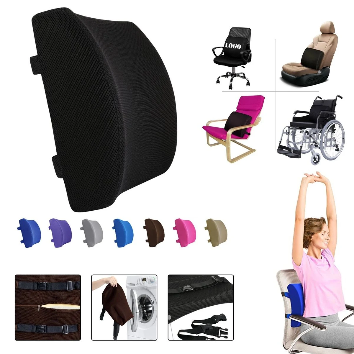 Comfort Lumbar Support Pillow 1