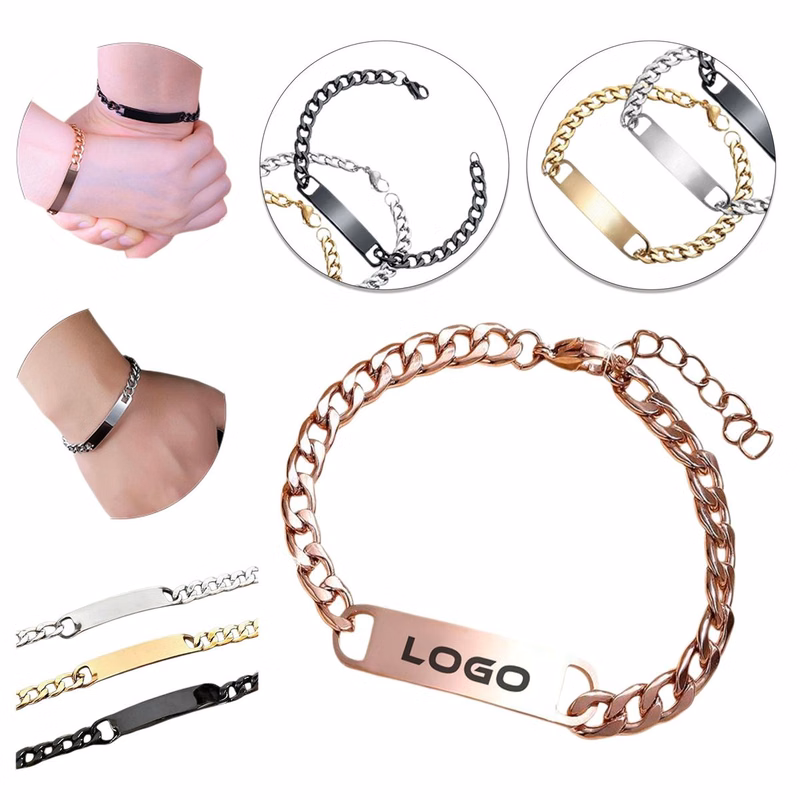 Versatile Custom Titanium Steel Bracelet