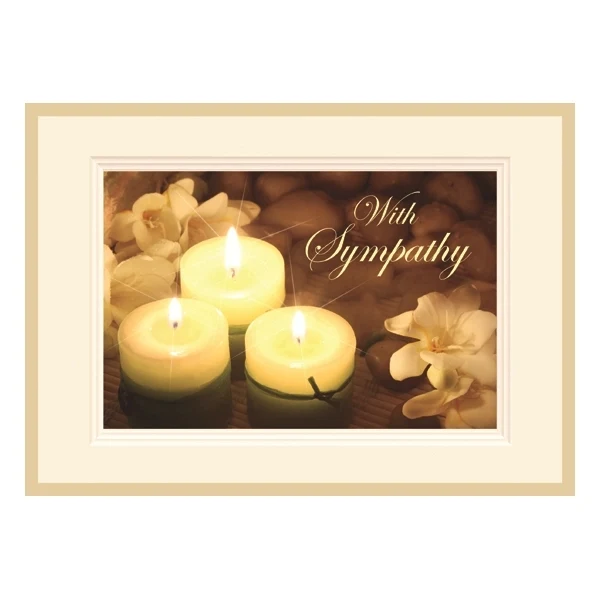 Light A Candle Sympathy Cards 1