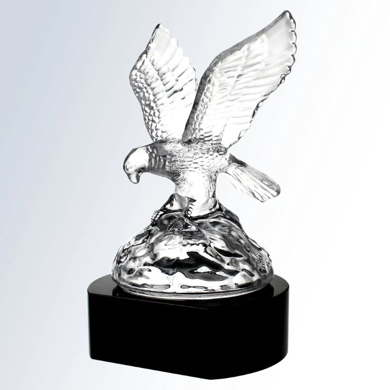 Soaring Eagle w/Black Crystal Base Award 1