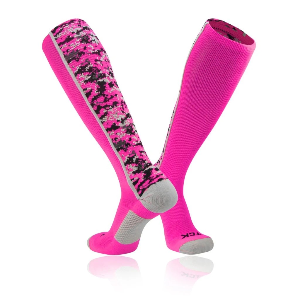 Digital Camo Over the Calf Socks 1