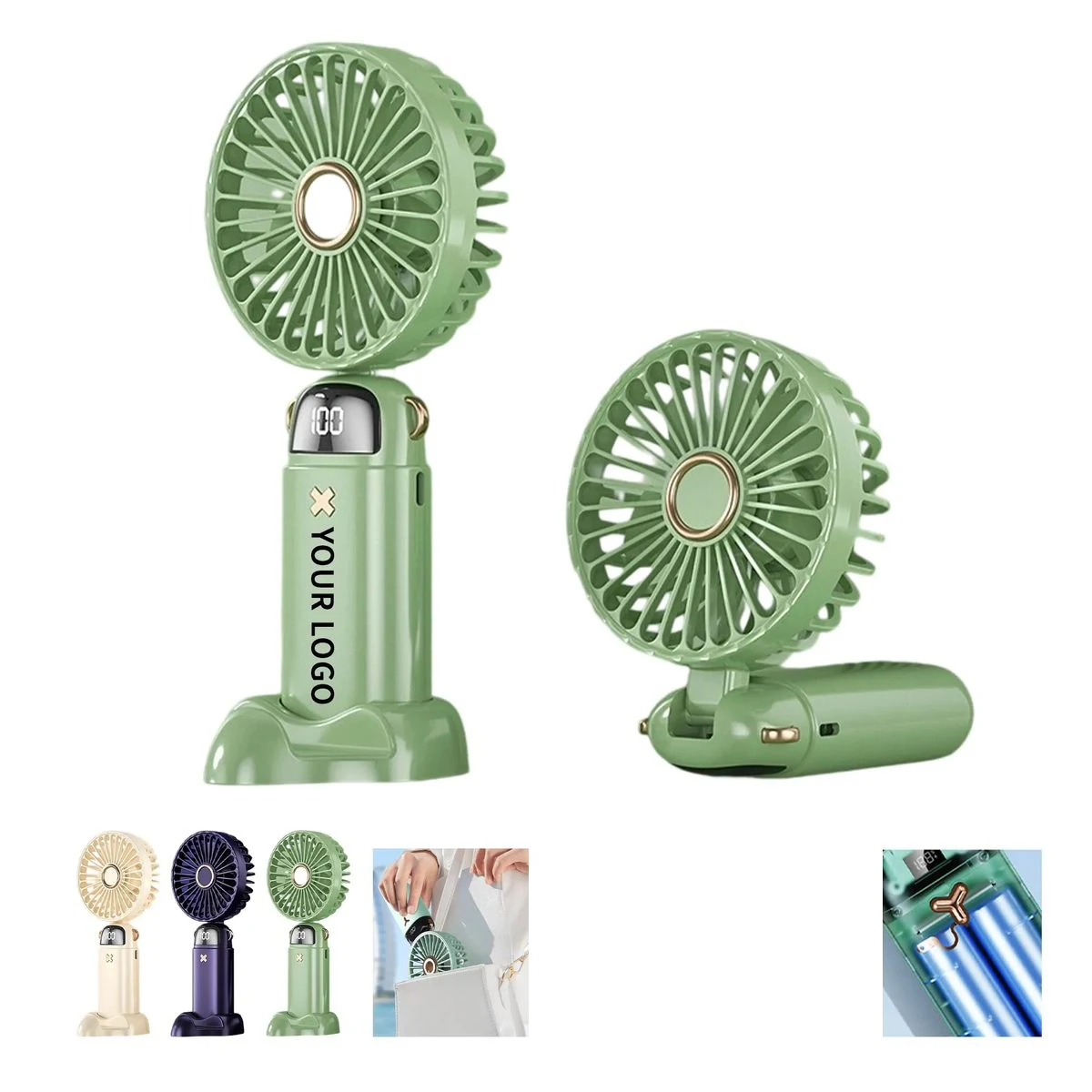 Compact Handheld Fan for Travel and Office 1
