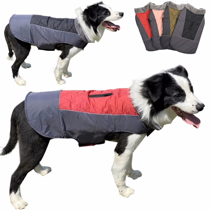 Winter Reversible Dog Coat Waterproof