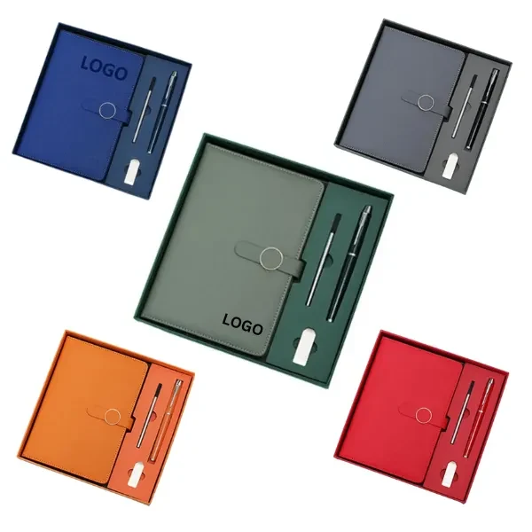 A5 Business Notebook and Pen Gift Set 1