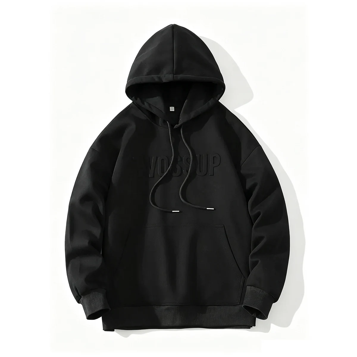 Embossed Printed Pullover Hoodie, custom hoodie or sweatshirt with logo imprint 1