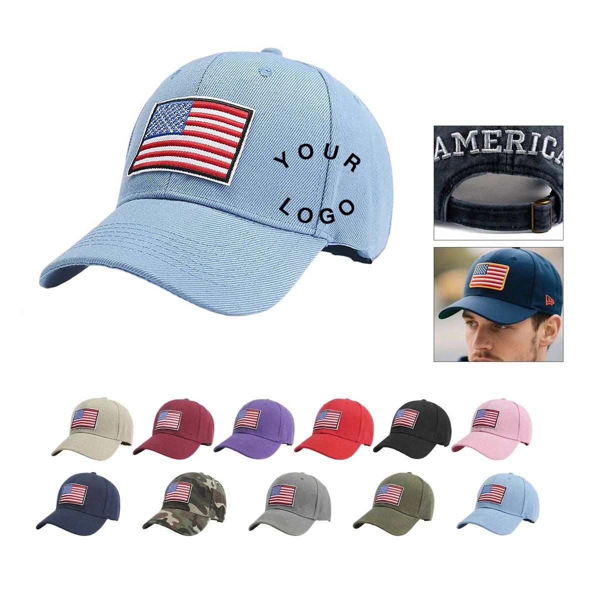 UV Protective Baseball Cap with Adjustable Fit 1