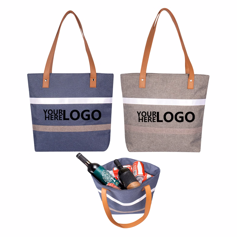 Vintage Large Capacity Insulated Cooler Bag