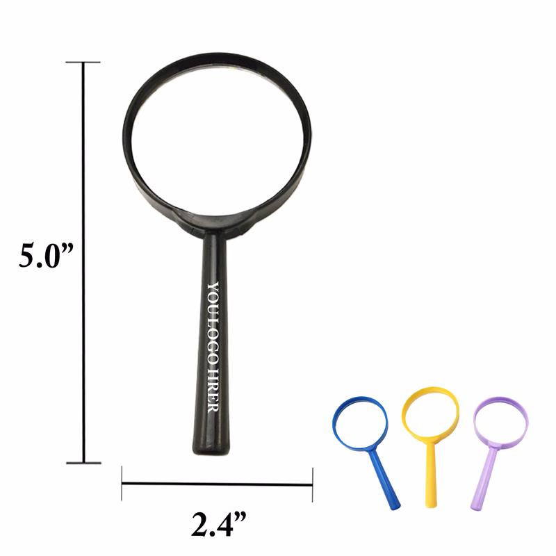 3X 60mm Handheld Plastic Magnifier