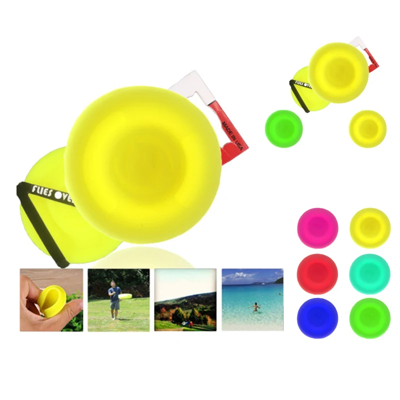 2.5Inch Mini Silicone Frisbee 1