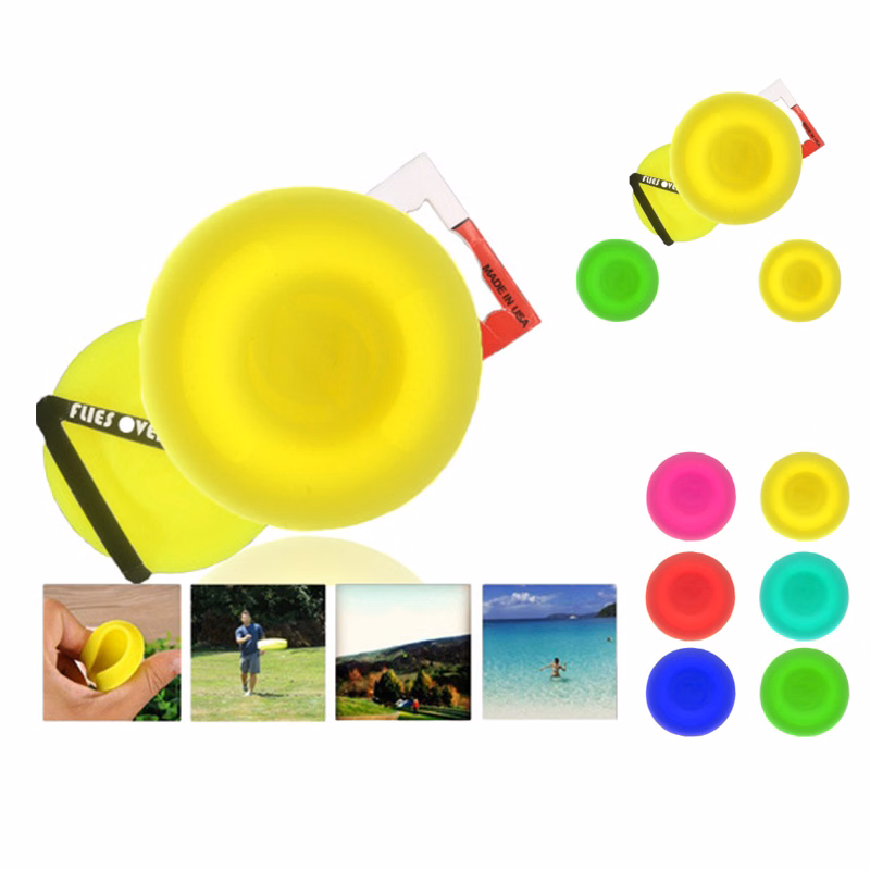 2.5Inch Mini Silicone Frisbee