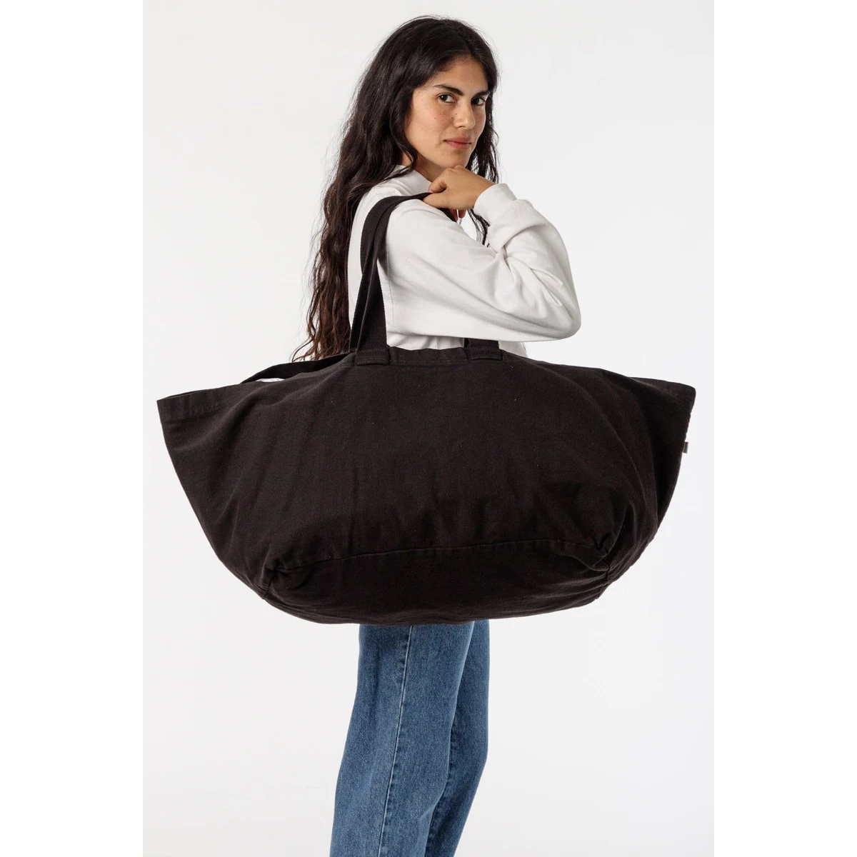 OVERSIZE BULL DENIM BAG 1