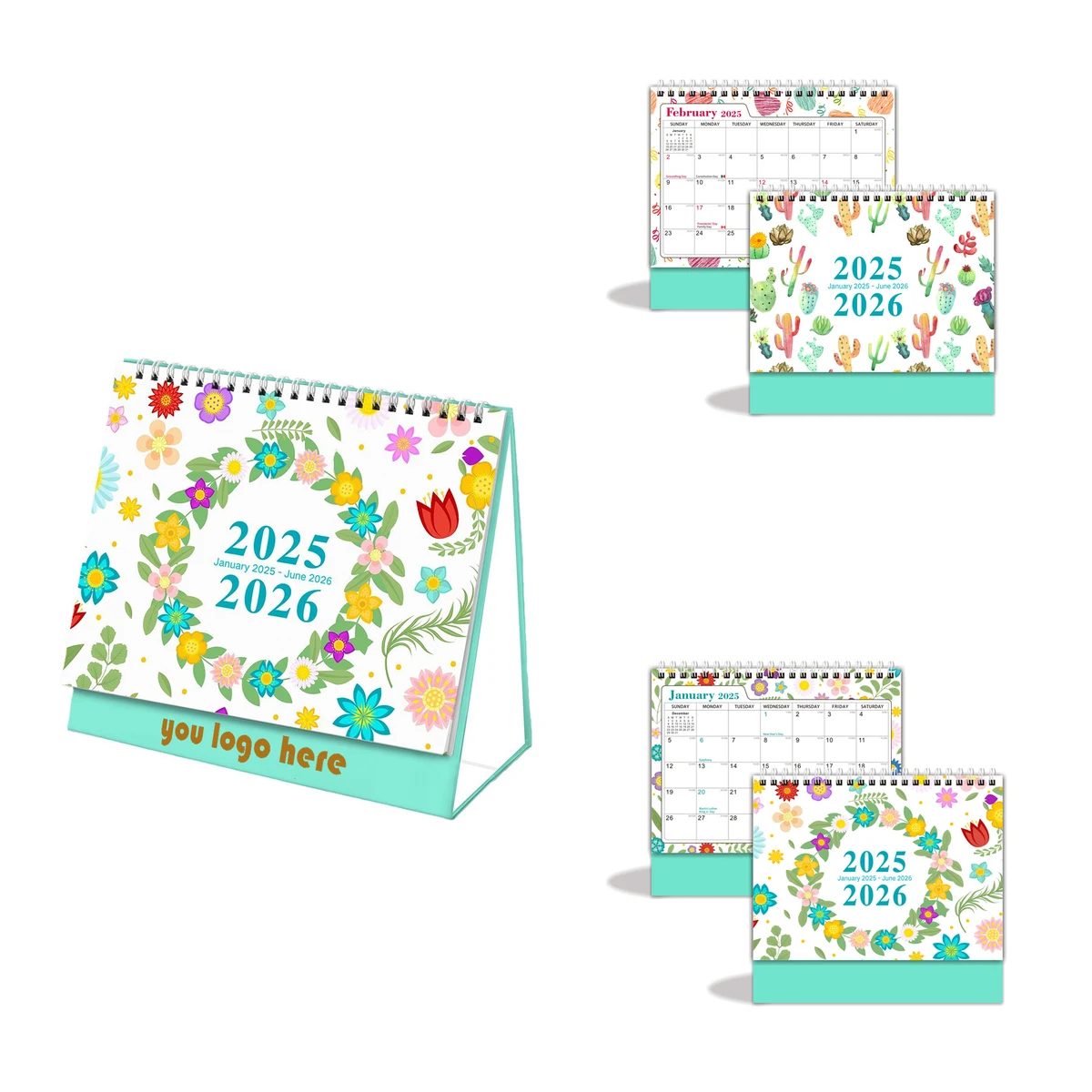 Work & Note Desk Calendar 1
