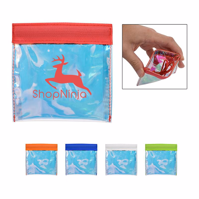 Iridescent Squeeze Tech Pouch