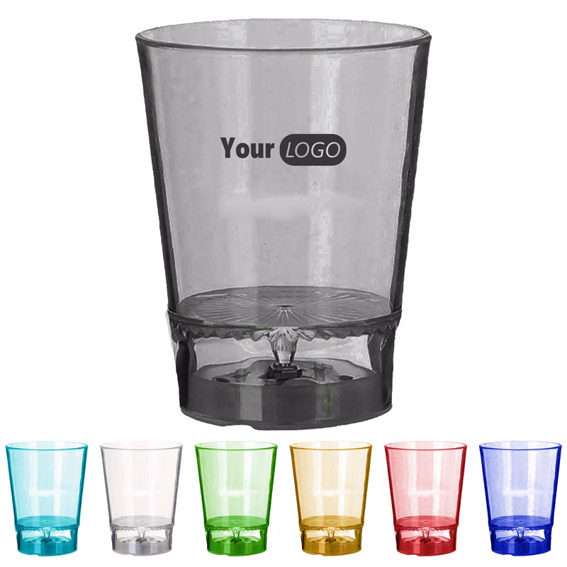 Plastic Colorful Led Light Up Drinking Glasses For Memorable Celebrations