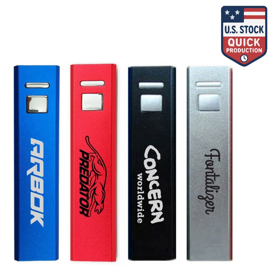 PhoneSavior Metal USB Power Bank 2200mAh W/LED Power Level Indicator 1