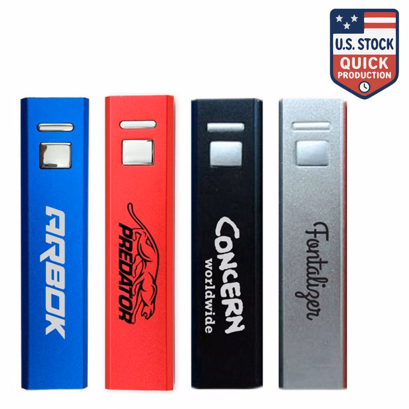 PhoneSavior Metal USB Power Bank 2200mAh W/LED Power Level Indicator