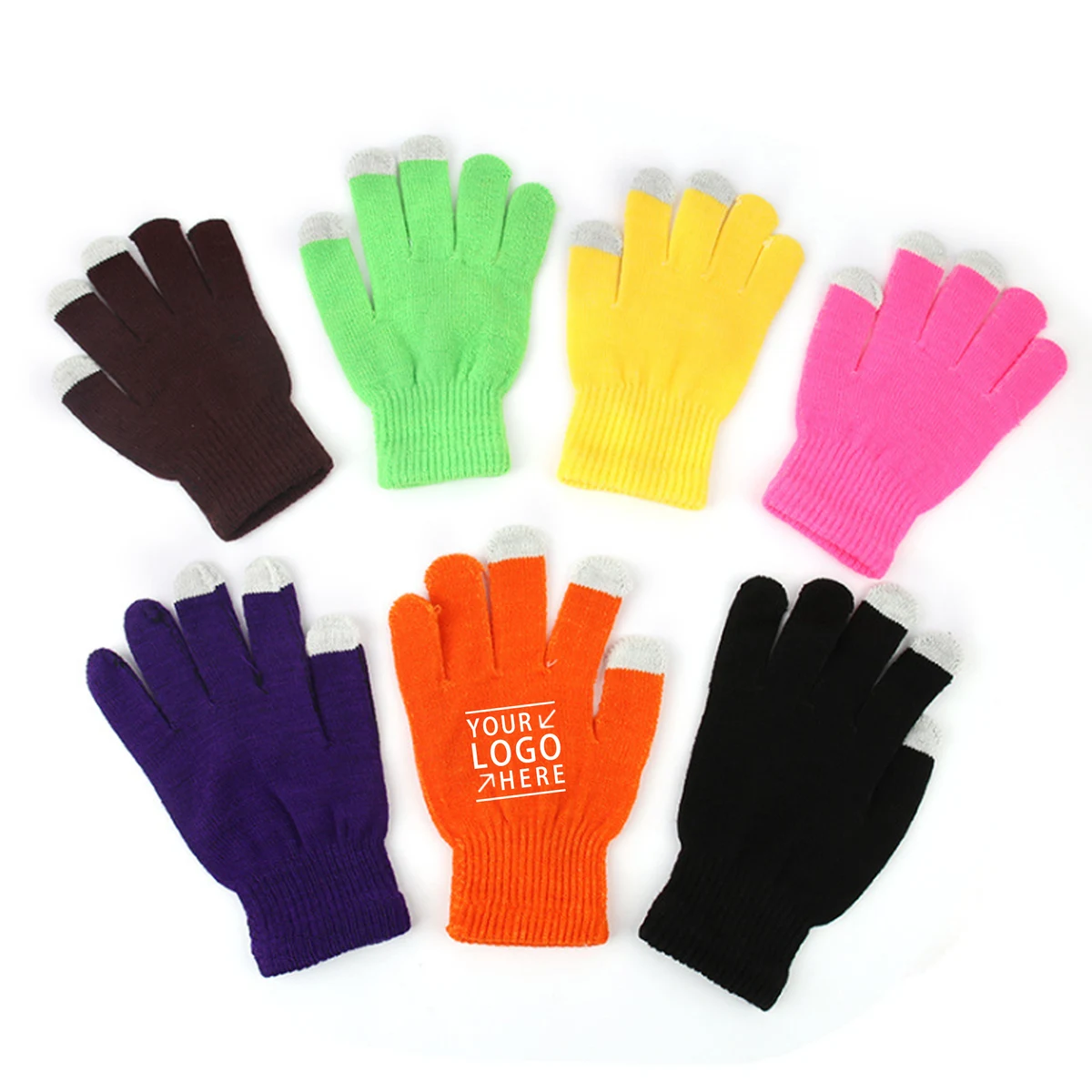 Full Color Phone Touch Screen Gloves 1