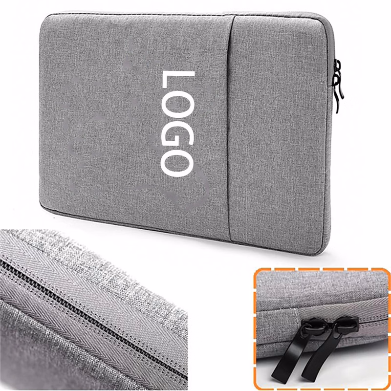 11" Oxford Laptop Sleeves w/ Front Accessory Pocket & Zipper